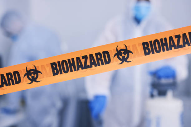 Professional Blood Cleanup technician working in Melbourne, AR